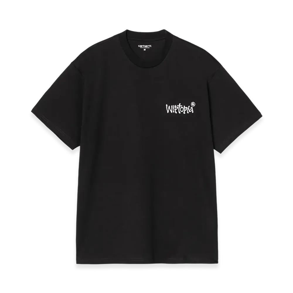 Carhartt WIP S/S Wiptopia Script T-Shirt "Black/Wax"