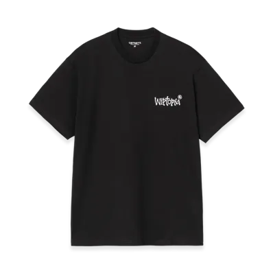 Carhartt WIP S/S Wiptopia Script T-Shirt "Black/Wax"