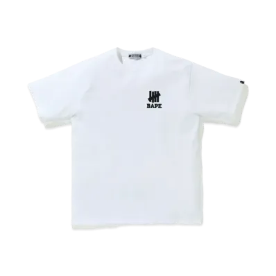 A BATHING APE / Undefeated Ape Head Tee "White"