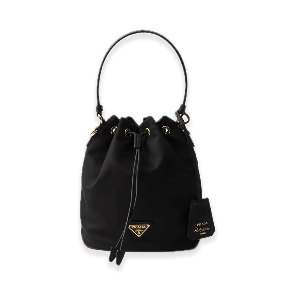 PRADA Re-Edition 1978 Re-Nylon Mini Bag "Black"