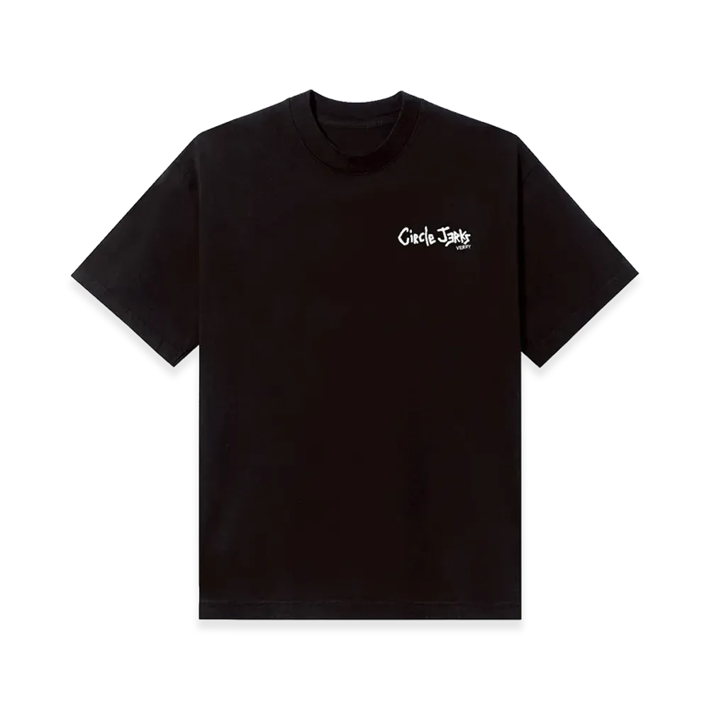 VERDY x Circle Jerks Tee2 "Black"