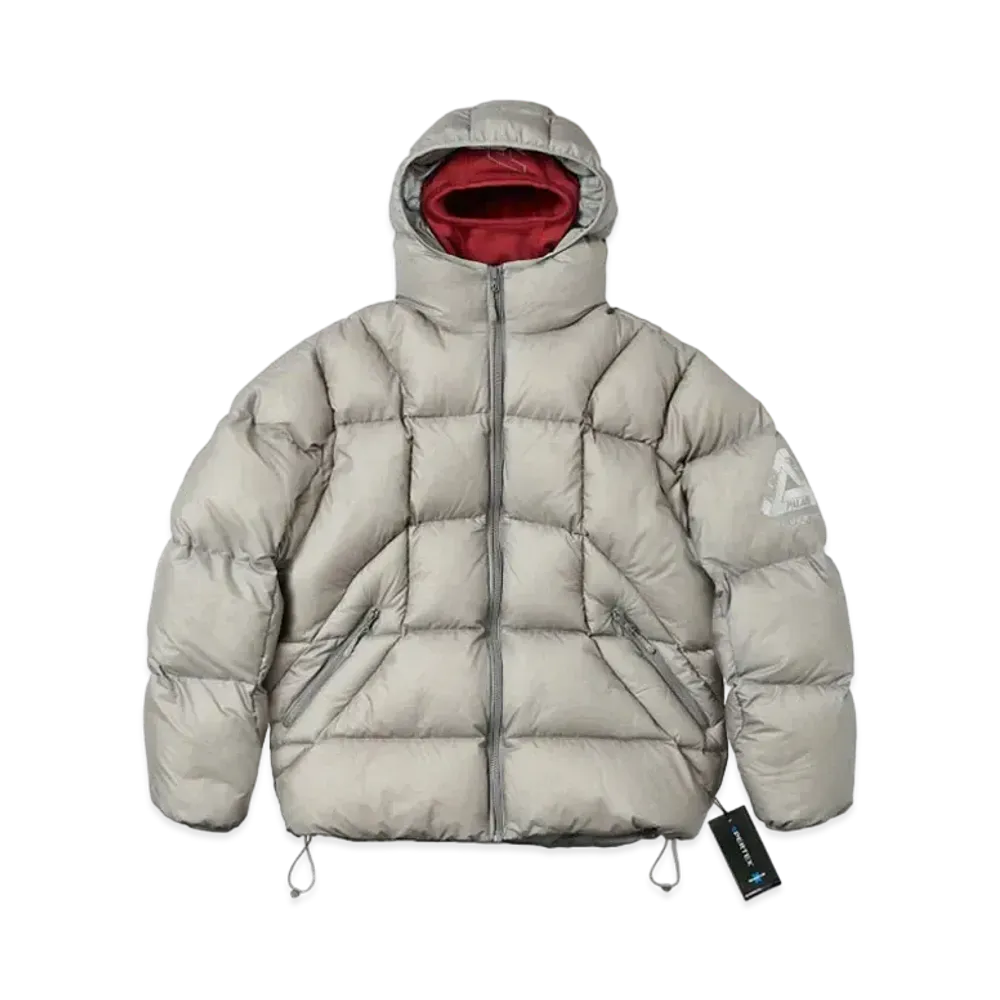 PALACE Pertex Frost Balaclava Puffa "Grey"