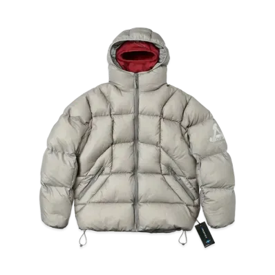 PALACE Pertex Frost Balaclava Puffa "Grey"
