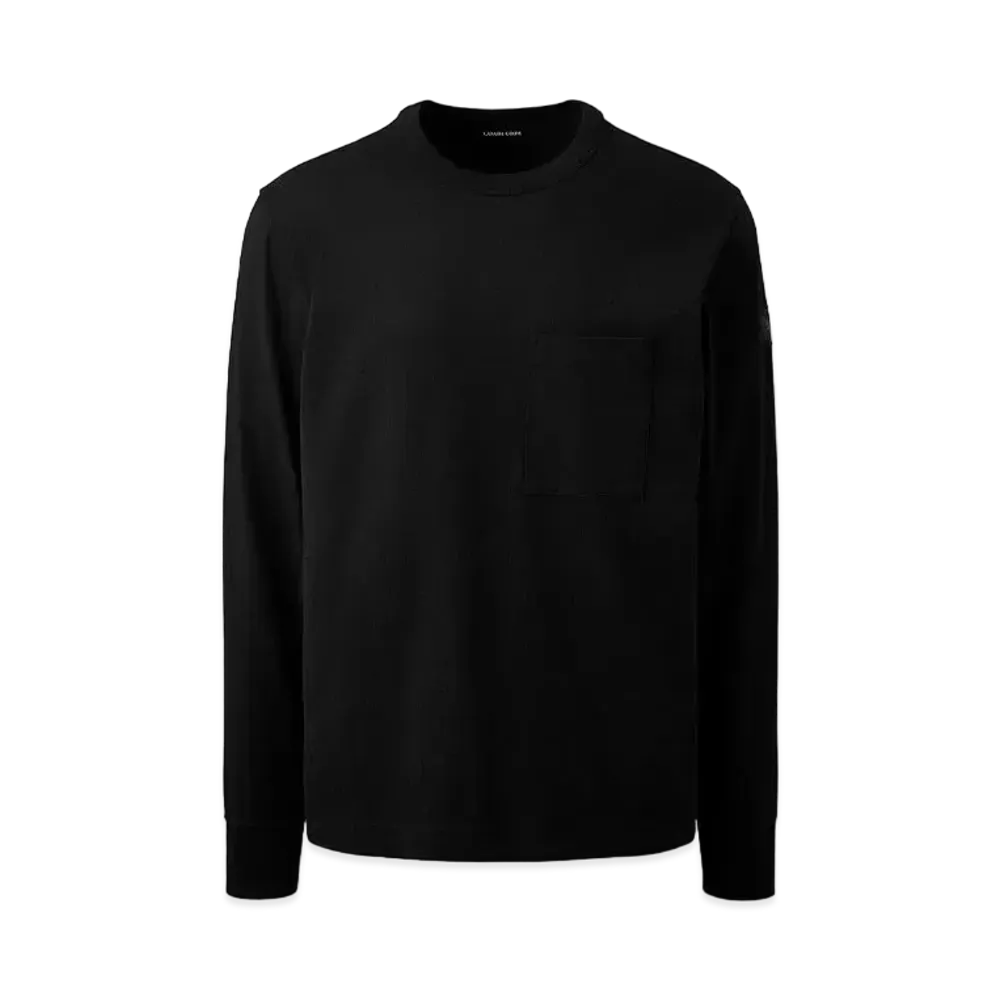 CANADA GOOSE Gladstone Long Sleeve T-Shirt "Black"