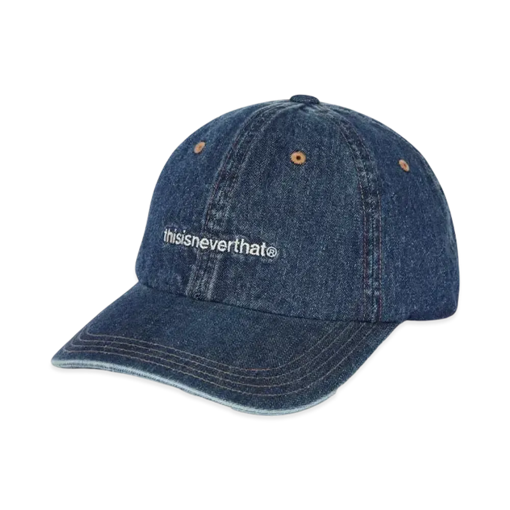thisisneverthat Denim T-Logo Cap "Indigo"