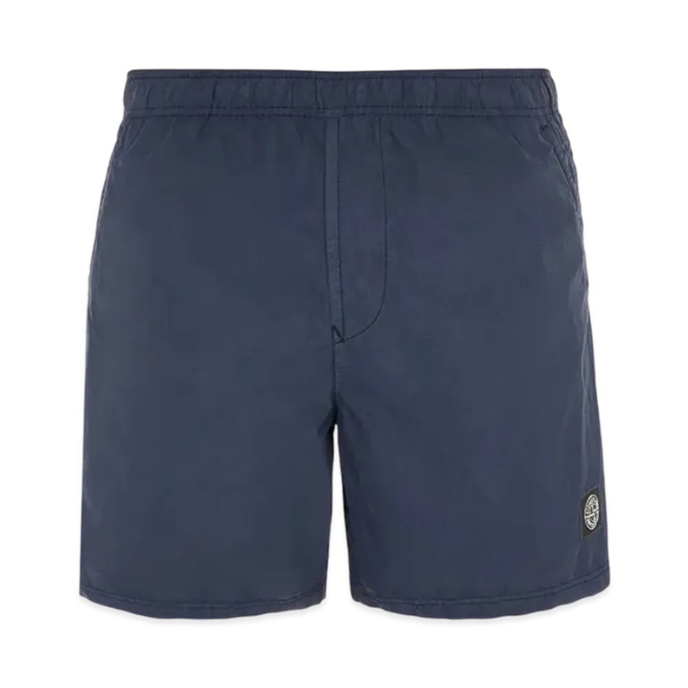 Stone Island B0946 Brushed Cotton Swimming Trunk - 22SS "Navy Blue"