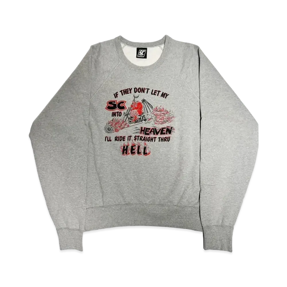 SubCulture Devil Crew Neck Sweat "Gray"