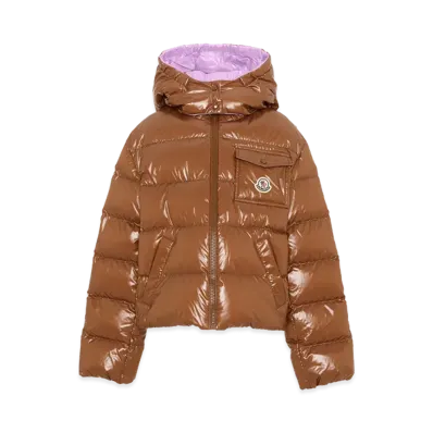 MONCLER Kids Down Jacket "Brown"