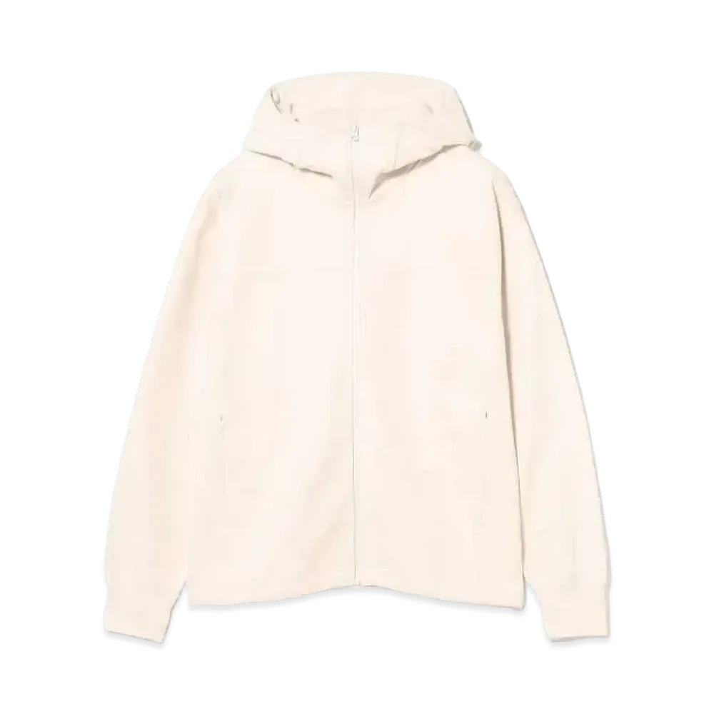 BEAMS Sweat Zip Up Hoodie "Ivory"