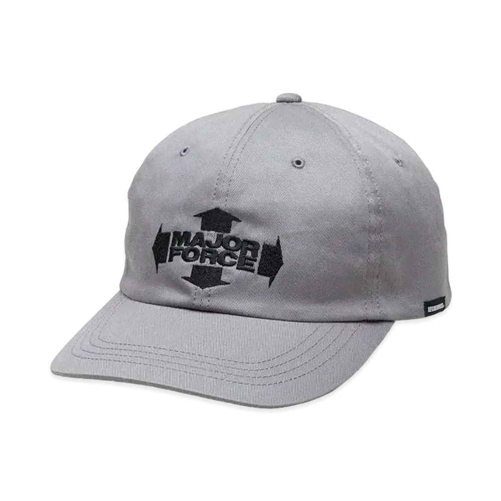 NEIGHBORHOOD x MAJOR FORCE Dad Cap "Gray"