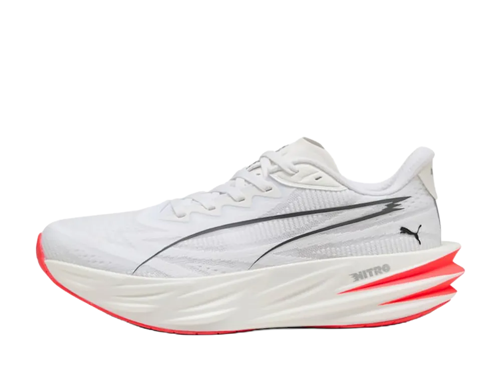 Puma Women's Deviate Pure Nitro "PUMA White/Ultra Red"