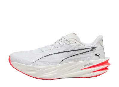 Puma Women's Deviate Pure Nitro "PUMA White/Ultra Red"