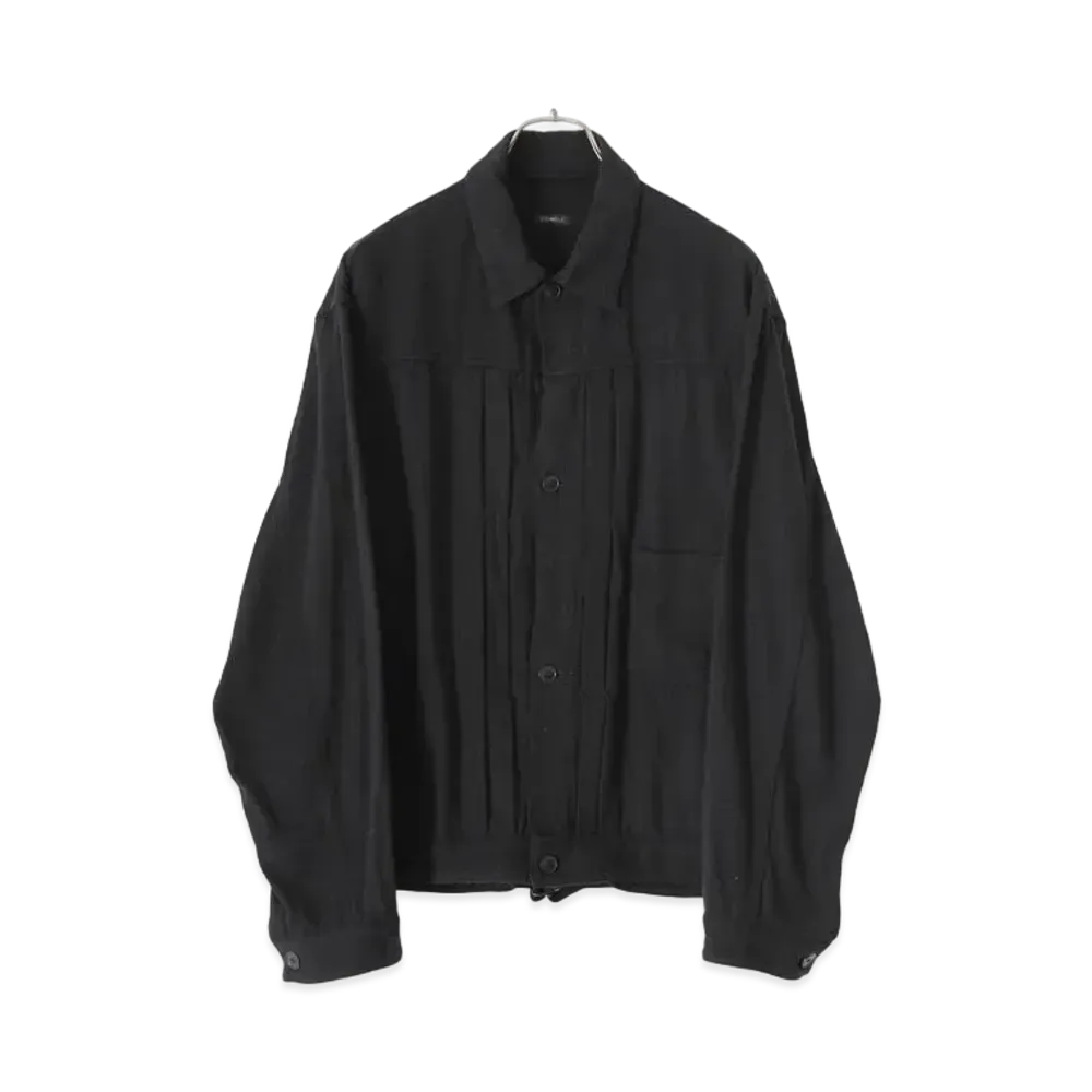 COMOLI Silk Nep Type-1ST "Black"