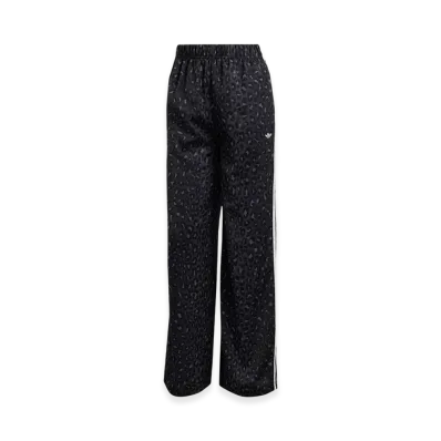 adidas Women's Wide Leg Satin Pants "Gray"