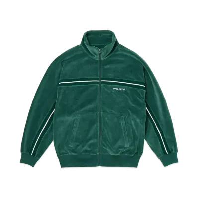 Palace RIB Panel Zip Funnel "Green"