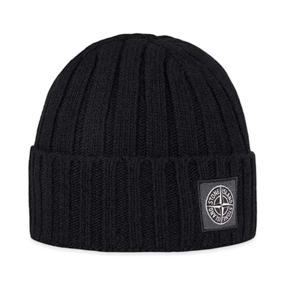 Stone Island N24B5 GEELONG WOOL "Black"