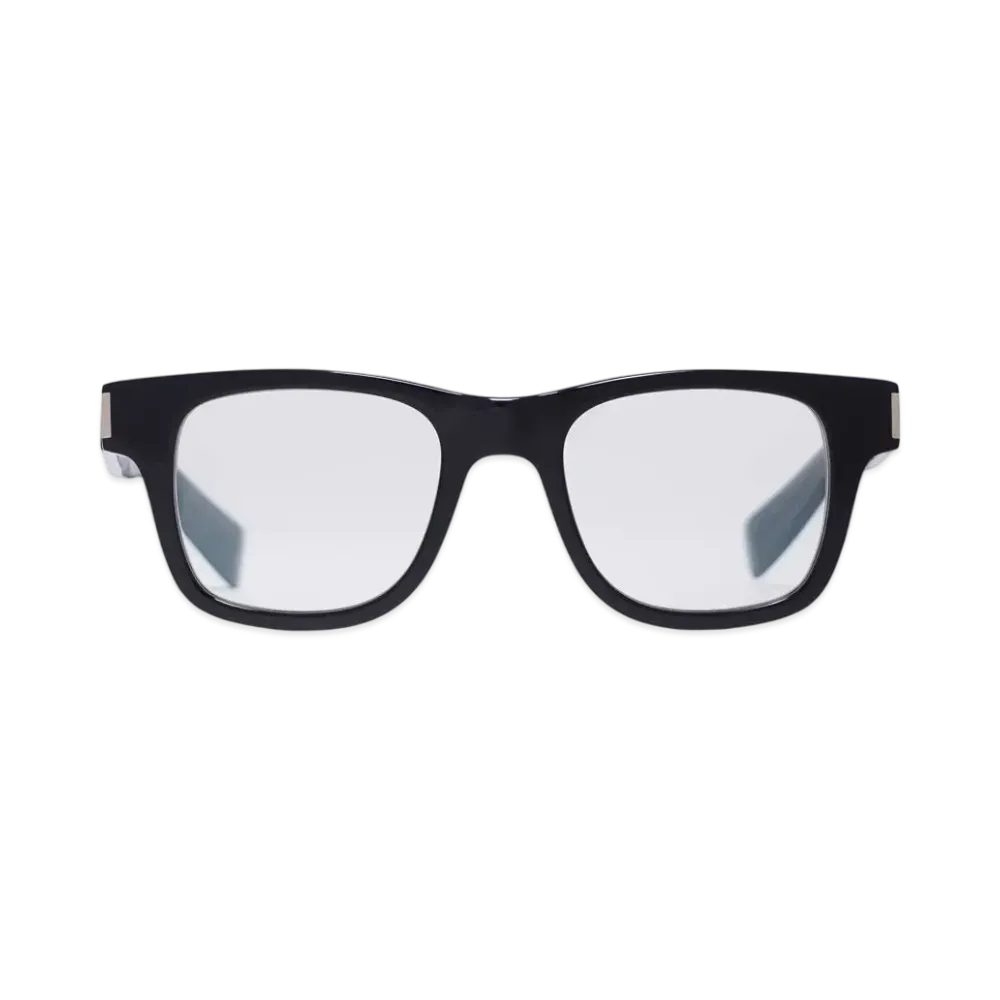 SAINT LAURENT SL 564-008 Front: "BLACK" Temple: "BLACK" Lens: "Clear"