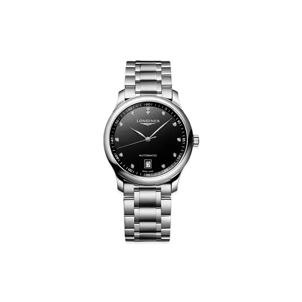 Longines Master Collection 38.50mm "Black Lacquer Polish/Stainless Steel" L2.628.4.57.6