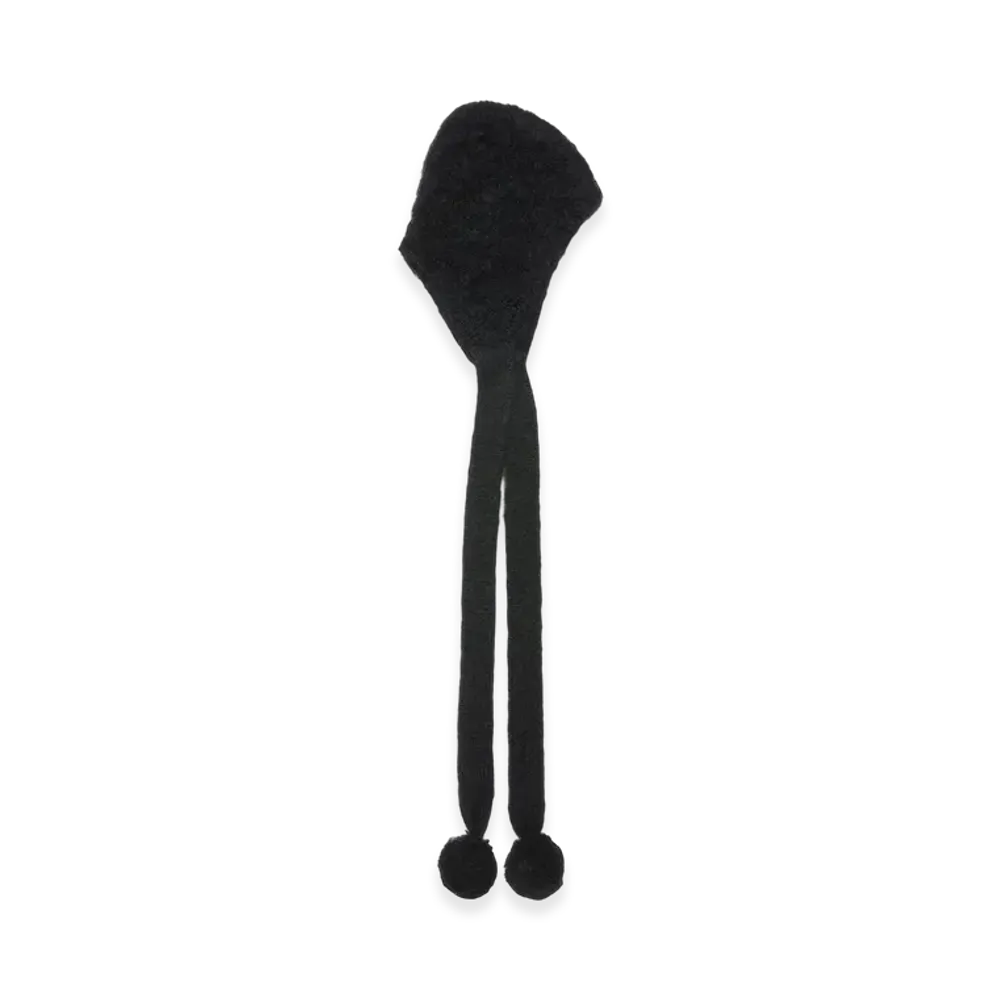 Acne Studios Mohair Cap with Ear Flaps "Black"