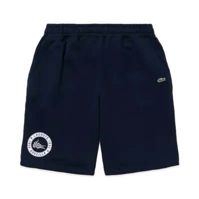 LACOSTE x Godzilla 2.0 Sweat Shorts "Navy"