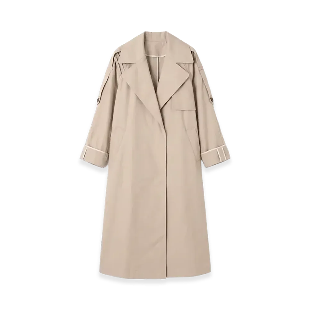 Max Mara the Cube Women's The Cube Utrench Oversize Trench Coat "Sand"