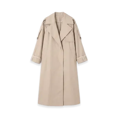 Max Mara the Cube Women's The Cube Utrench Oversize Trench Coat "Sand"