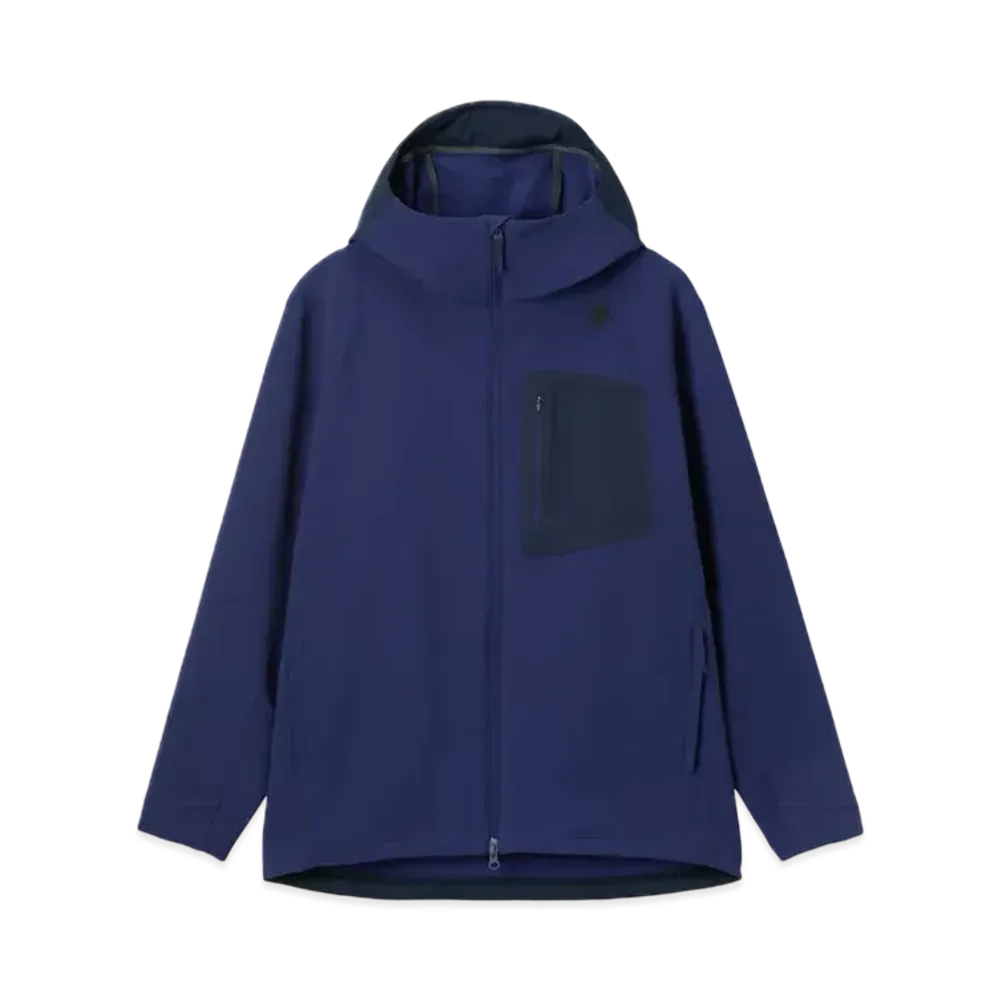 DESCENTE ALLTERRAIN Tech Dot Hoodie "Electric Blue"