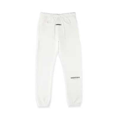 FEAR OF GOD ESSENTIALS Reflector Logo Sweatpants "White"