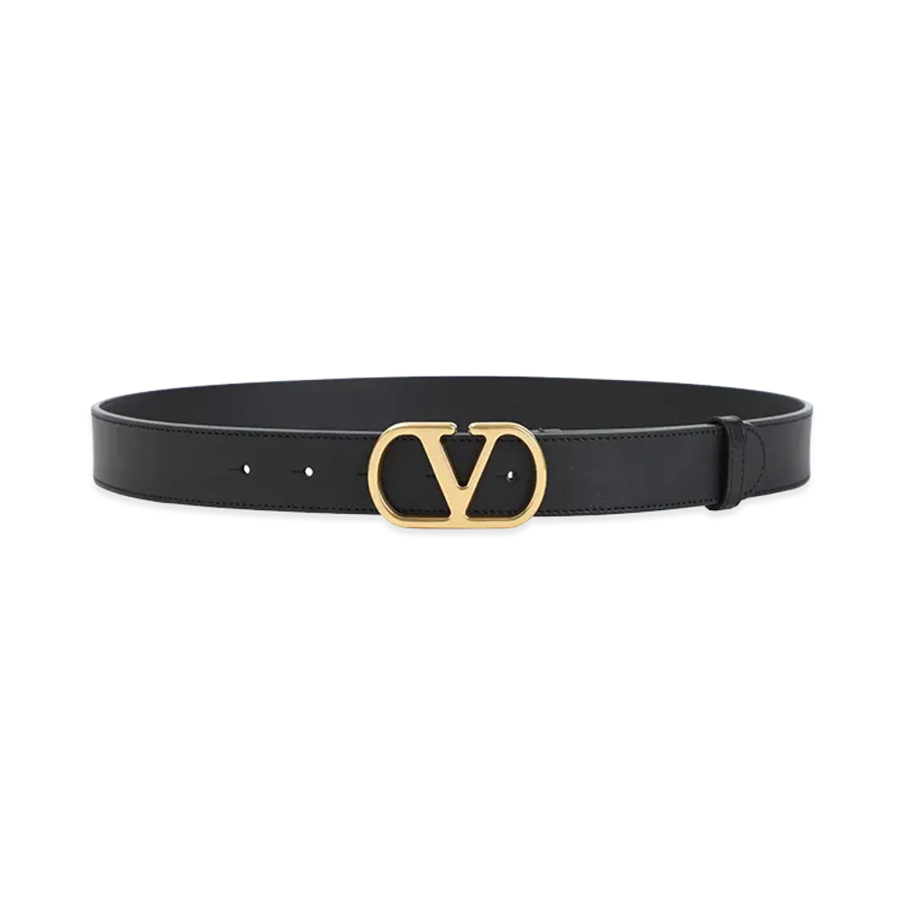 Valentino Women's "Vlogo Signature" Belt "Black"