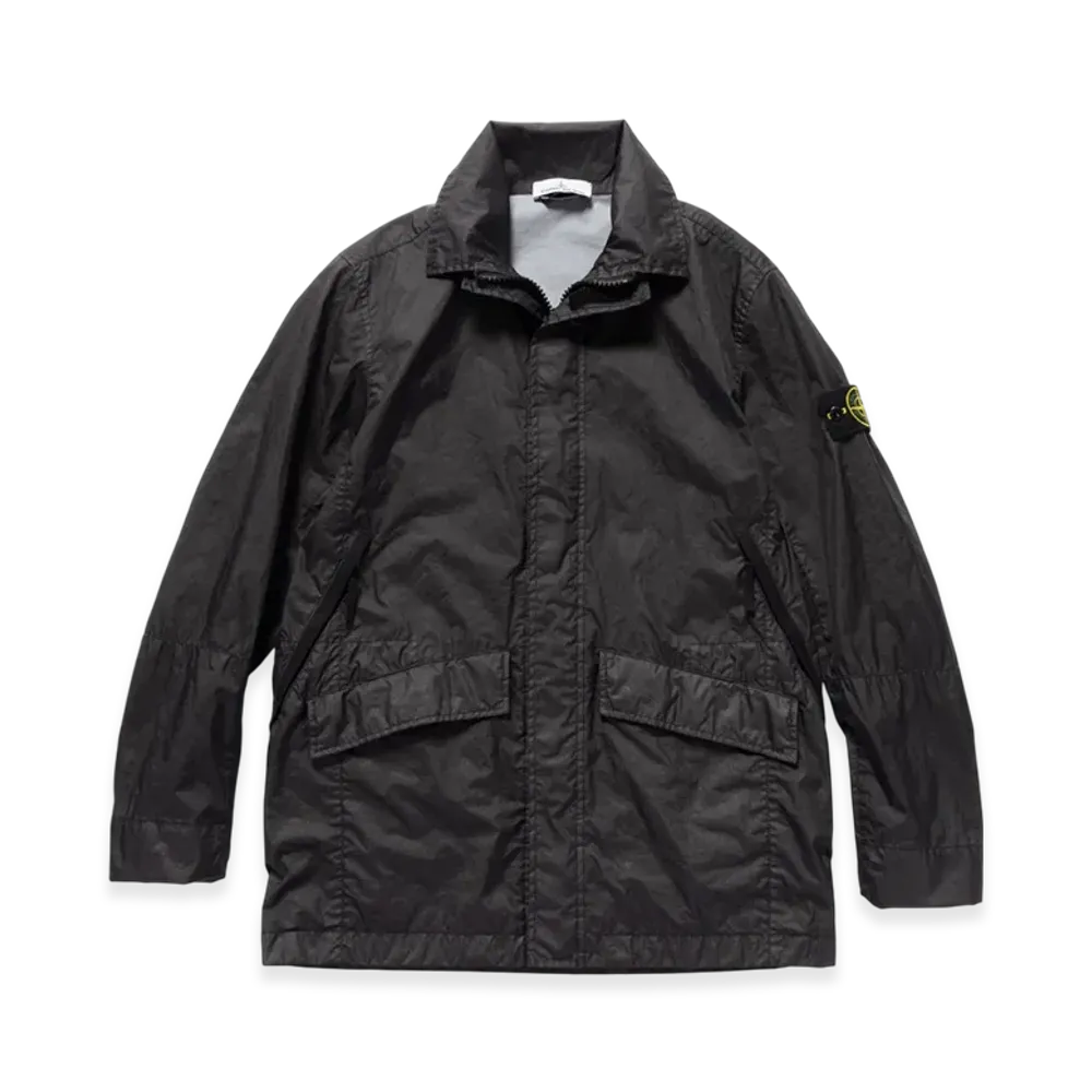 Stone Island 40423 Membrana 3L TC Trench Coat - 21SS "Black"