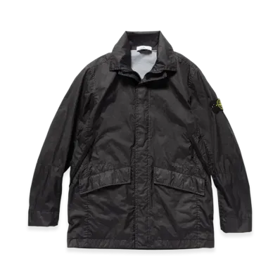 Stone Island 40423 Membrana 3L TC Trench Coat - 21SS "Black"