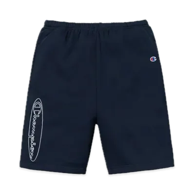 Supreme x Champion Outline Sweatshort "Navy"