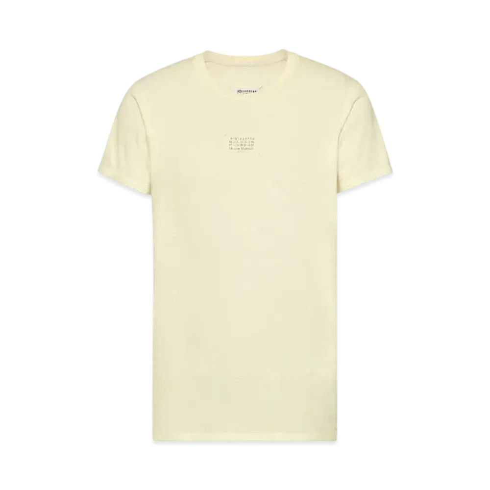 Maison Margiela Men's Stamp Logo T-Shirt "White"