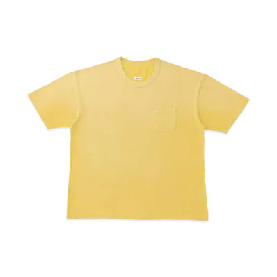 visvim Jumbo Tee S/S Crash "Yellow"