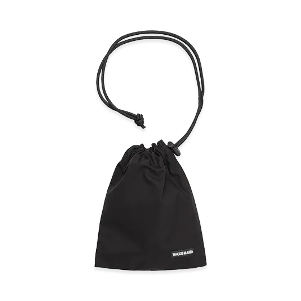 WACKO MARIA Drawstring Bag "Black"