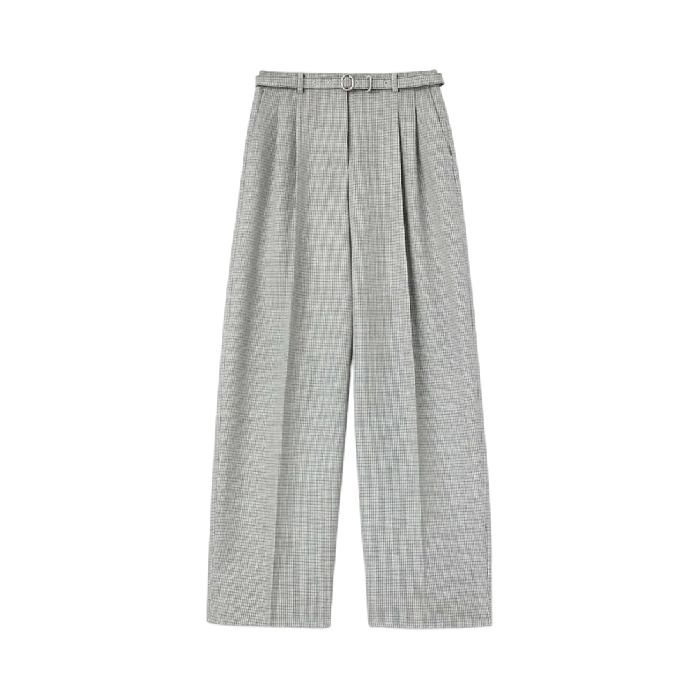 Jil Sander Women's Belted Trousers "Grey"