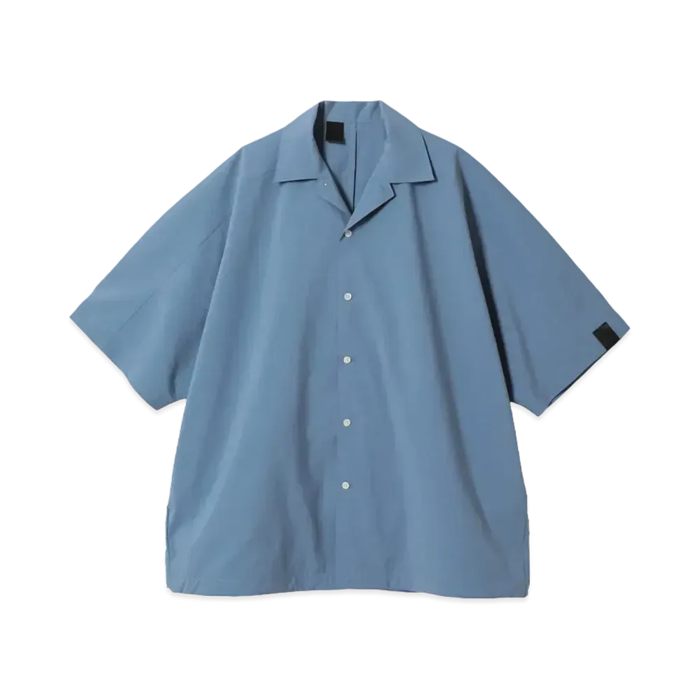 N.HOOLYWOOD Half Sleeve Big Shirt "Blue"