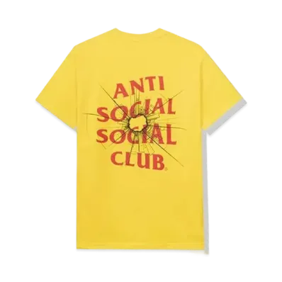 ANTI SOCIAL SOCIAL CLUB Theories Tee "Yellow" (FW20)