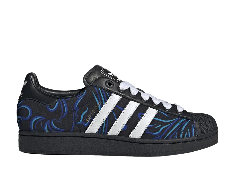 adidas Superstar 2 AFA Away "Core Black/Cloud White/Lucid Blue"
