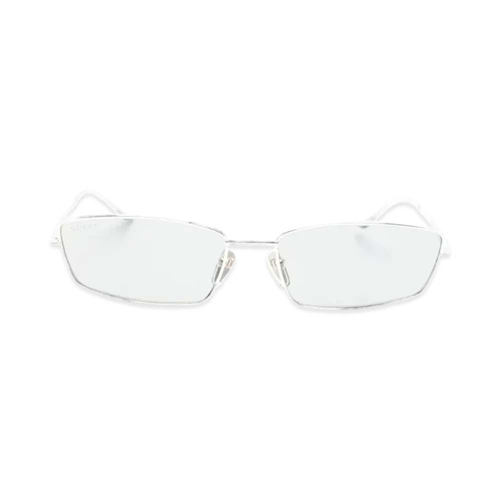 GUCCI Women's Metal Sunglasses "Silver"