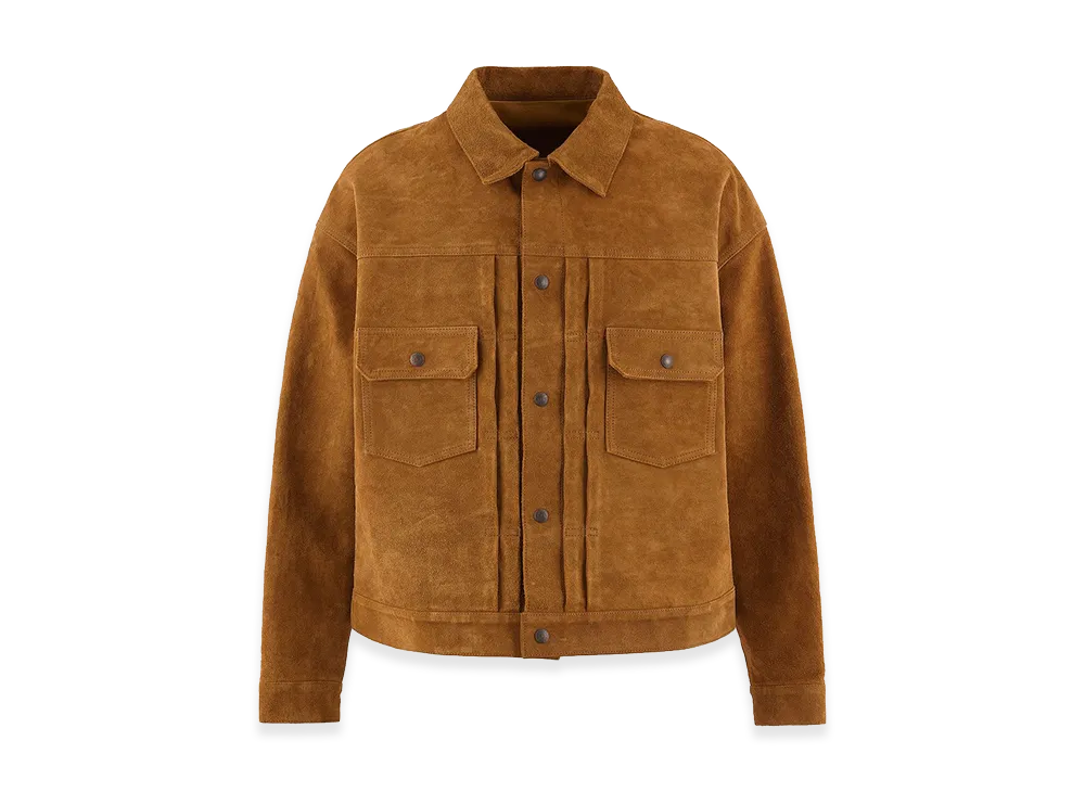 Saint Mxxxxxx x BerBerJin BBJ Suede Shirt "Beige"