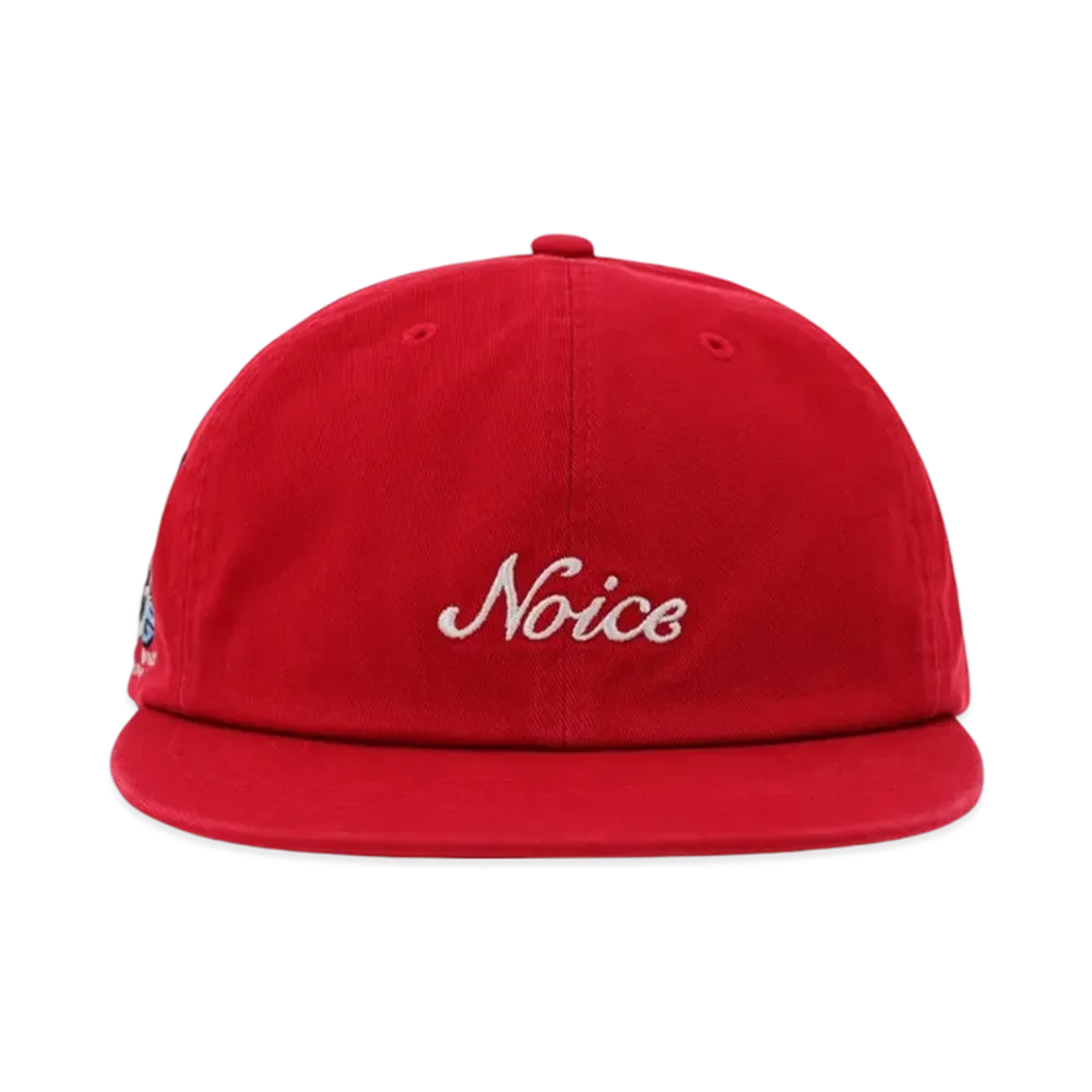 VERDY x NOICE Six Panel Cap "Red"