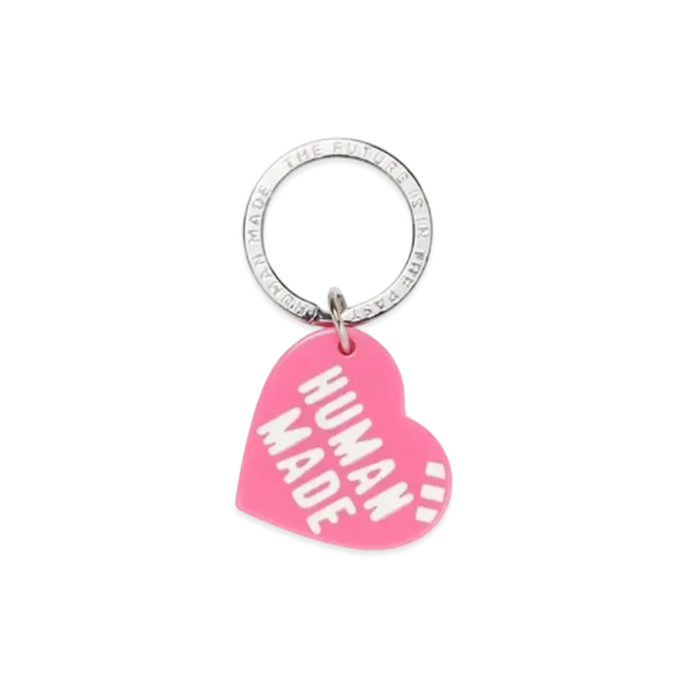 HUMAN MADE Heart Keyring "Pink"