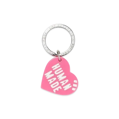 HUMAN MADE Heart Keyring "Pink"