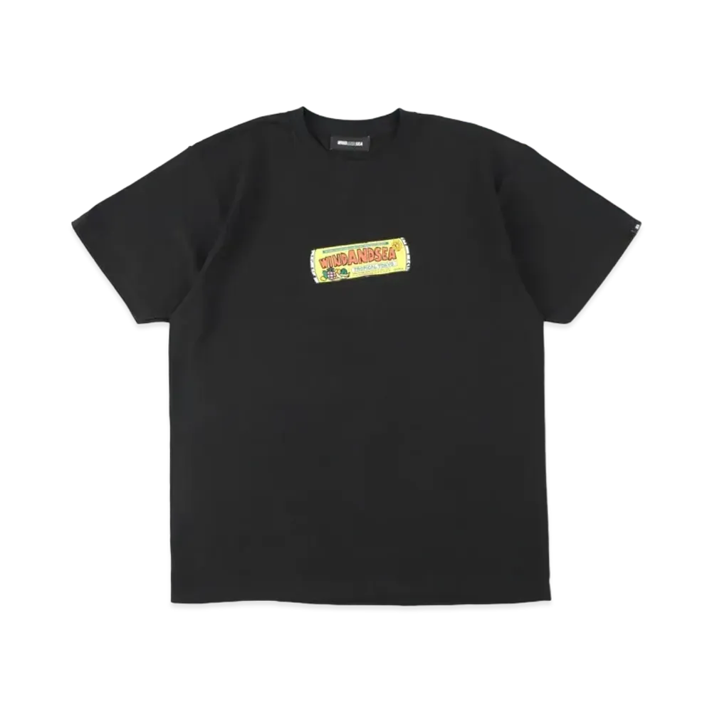 WIND AND SEA TROPICAL TOKYO (TROCHE) TEE "Black"