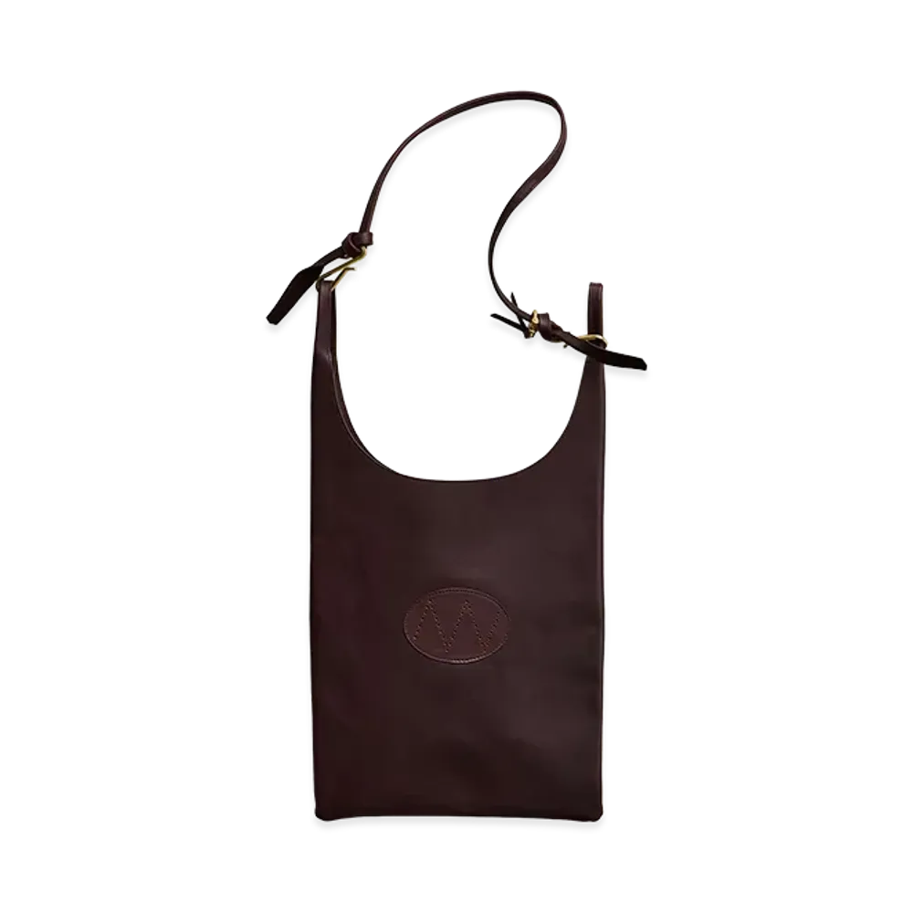 NICENESS N.Lowe Midi Steerhide Shoulder Bag Medium "Dark Brown"