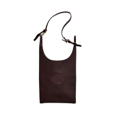 NICENESS N.Lowe Midi Steerhide Shoulder Bag Medium "Dark Brown"