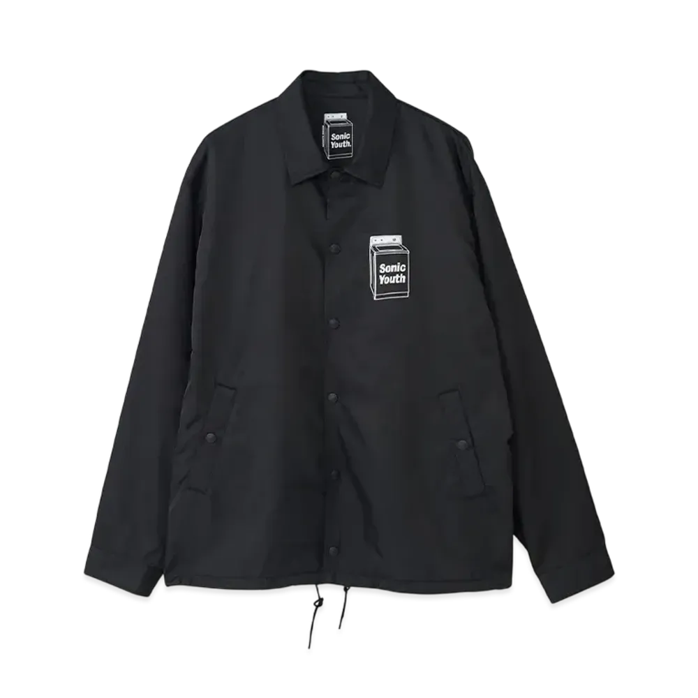 HYSTERIC GLAMOUR Sonic Youth / Washing Machine Coach Jacket "Black"