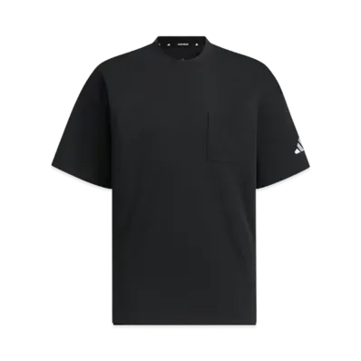 adidas Loose Fit Heavy Single Jersey Short Sleeve Pocket T-shirt "Black"
