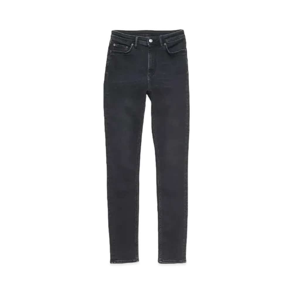 Acne Studios Skinny Fit Jeans - Peg "Used Black"